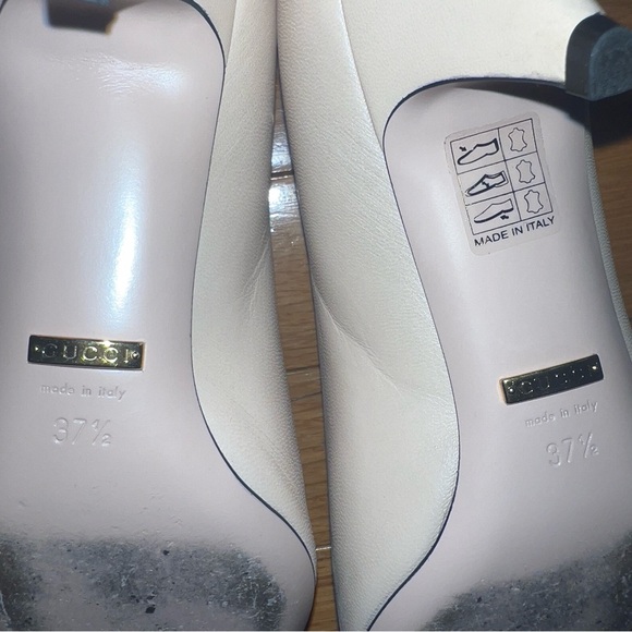 Gucci Pink Leather Heels - Picture 10 of 14